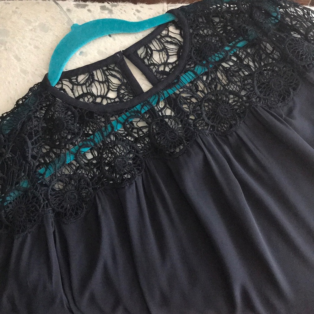 Dark Navy Blouse Size XS Never Worn